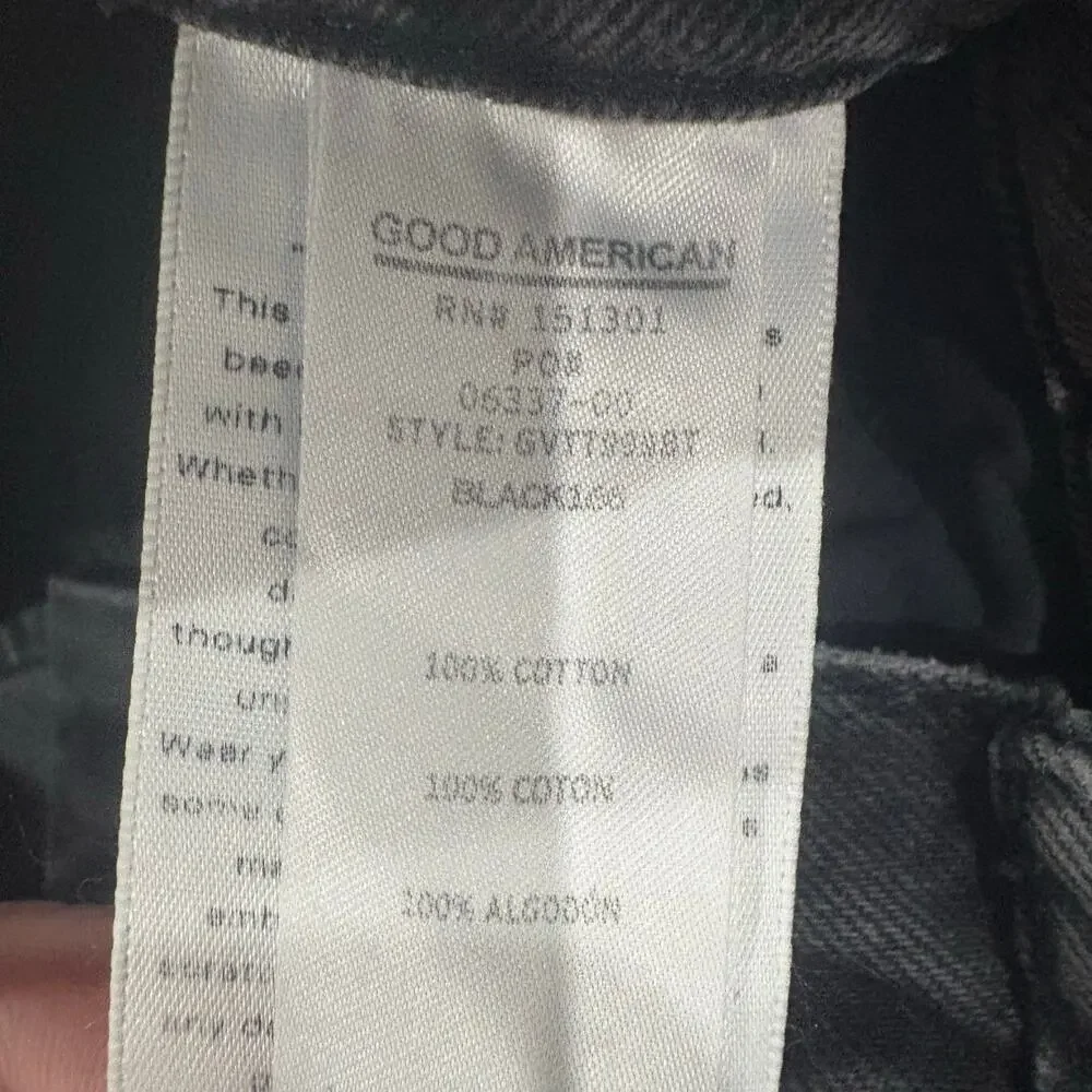NEW Good American Good Vintage Two Tone Jeans Size 4/27‎